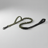 Laisse anti traction vert kaki wouftoy