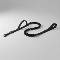 Laisse anti traction noir wouftoy