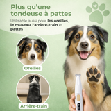 Tondeuse à patte pour chien wouftoy zenpattes oreilles museau et arrière-train
