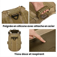 harnais anti-traction poigné solide et tissu respirant