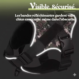 harnais personnalisé anti traction réfléchissant la nuit