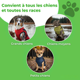 Manteau d’Hiver pour chien 3 en 1 WoufToy convient à toutes les races