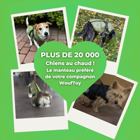 Manteau d’Hiver pour chien 3 en 1 WoufToy le manteau préféré de votre compagnon